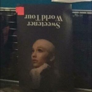 Ariana grande sweetener poster
